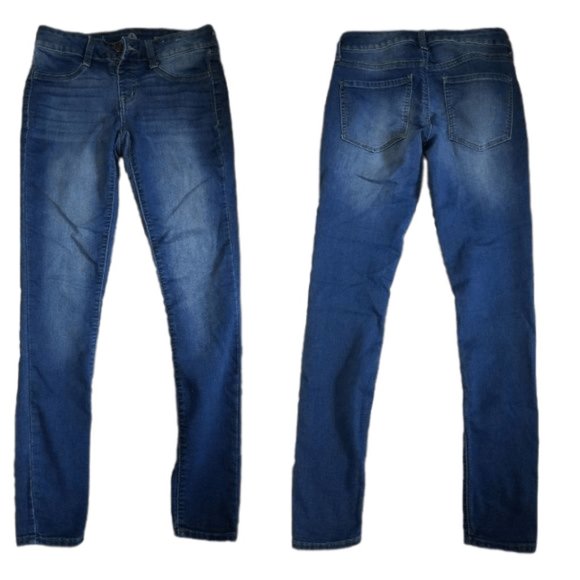 3 Pairs of Denim Bue Black Jeans Jeggings Size 1 Authentic American Heritage YMI - Picture 4 of 7